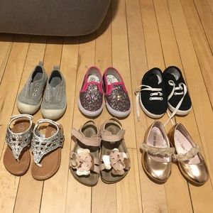 Toddler Shoes size 7 all or one!